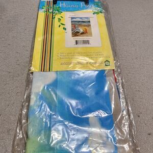 Peaceful Ocean #52994 Beach Garden Flag 28"x40" Premier Designs NIP Sealed
